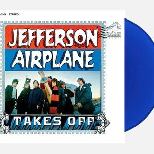 Jefferson Airplane Takes Off LP ~ Ltd Ed 180g Colored Vinyl (Blue) ~ Sealed!